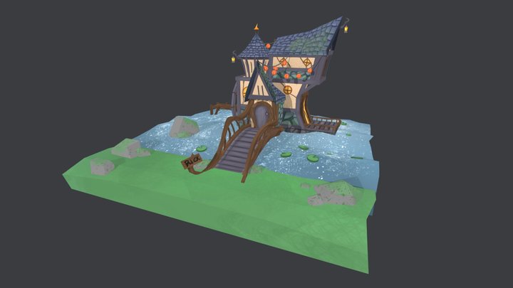 Puck's House 3D Model