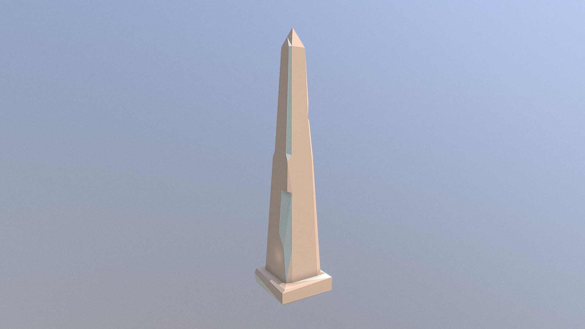 Low-Poly Monolith