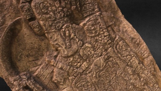 Zapote Bobal Stela 3D Model