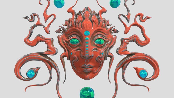 mask concept #1 3D Model