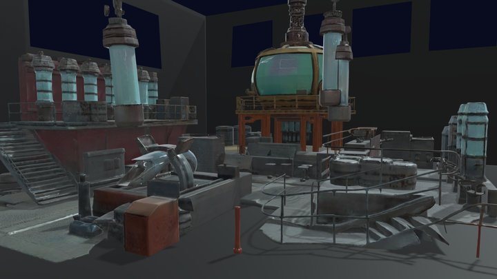 laboratory 3D Model
