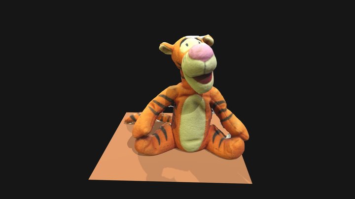 03_Masking (Tiger doll- version 2) 3D Model