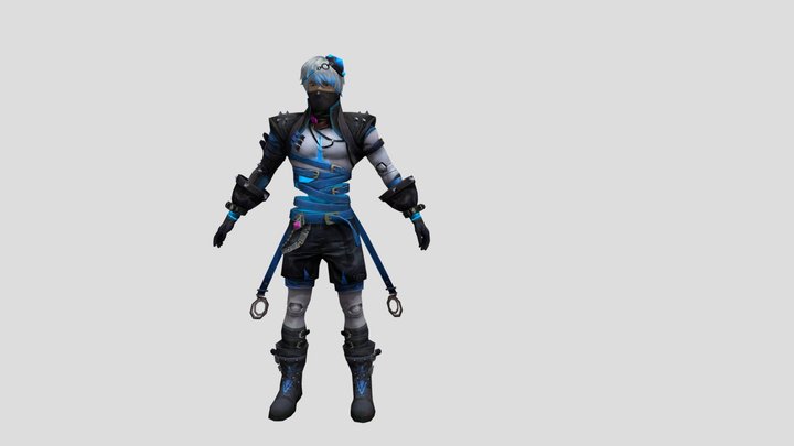 artic blue bundle 3D Model