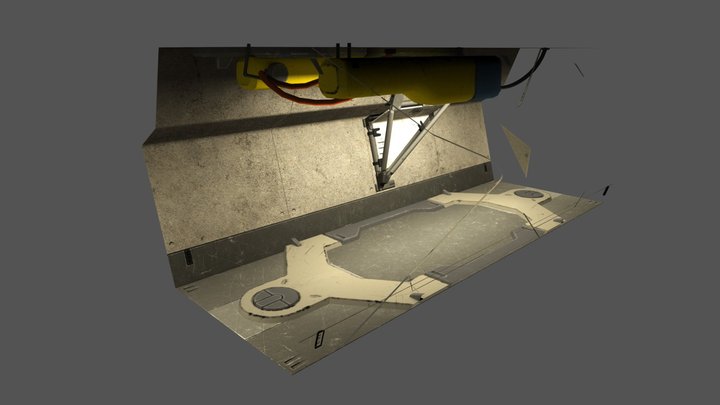 Sketfab Corridor Example 02 3D Model