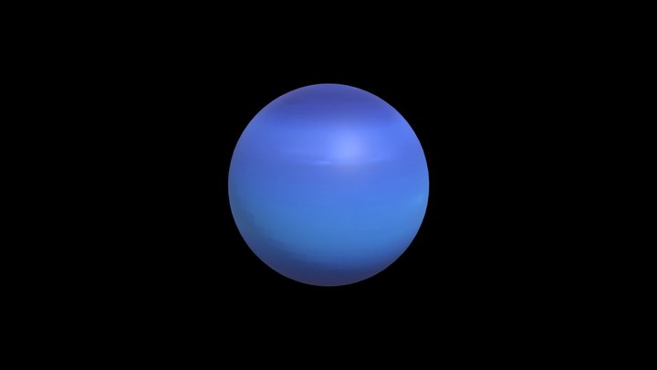 Neptune 3D Model