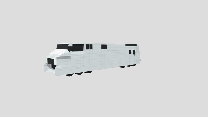 Train (incomplete) 3D Model