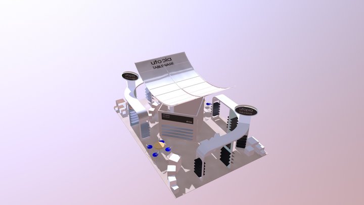 Utopia Expo Stand 3D Model