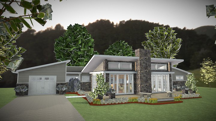 Peterson House 3D Model