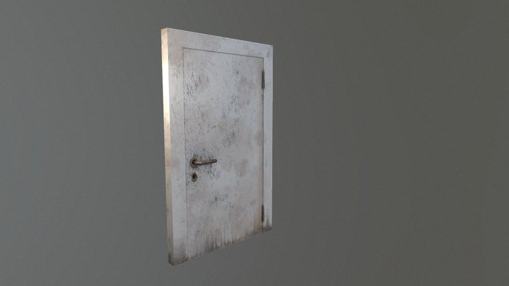 Old Door for Interior 3D Model