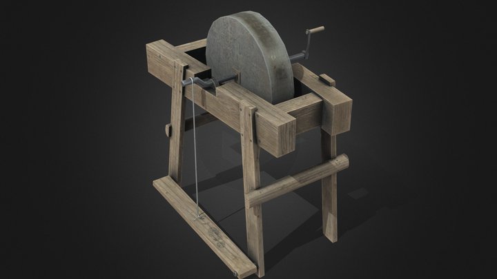 Grindstone 3D Model