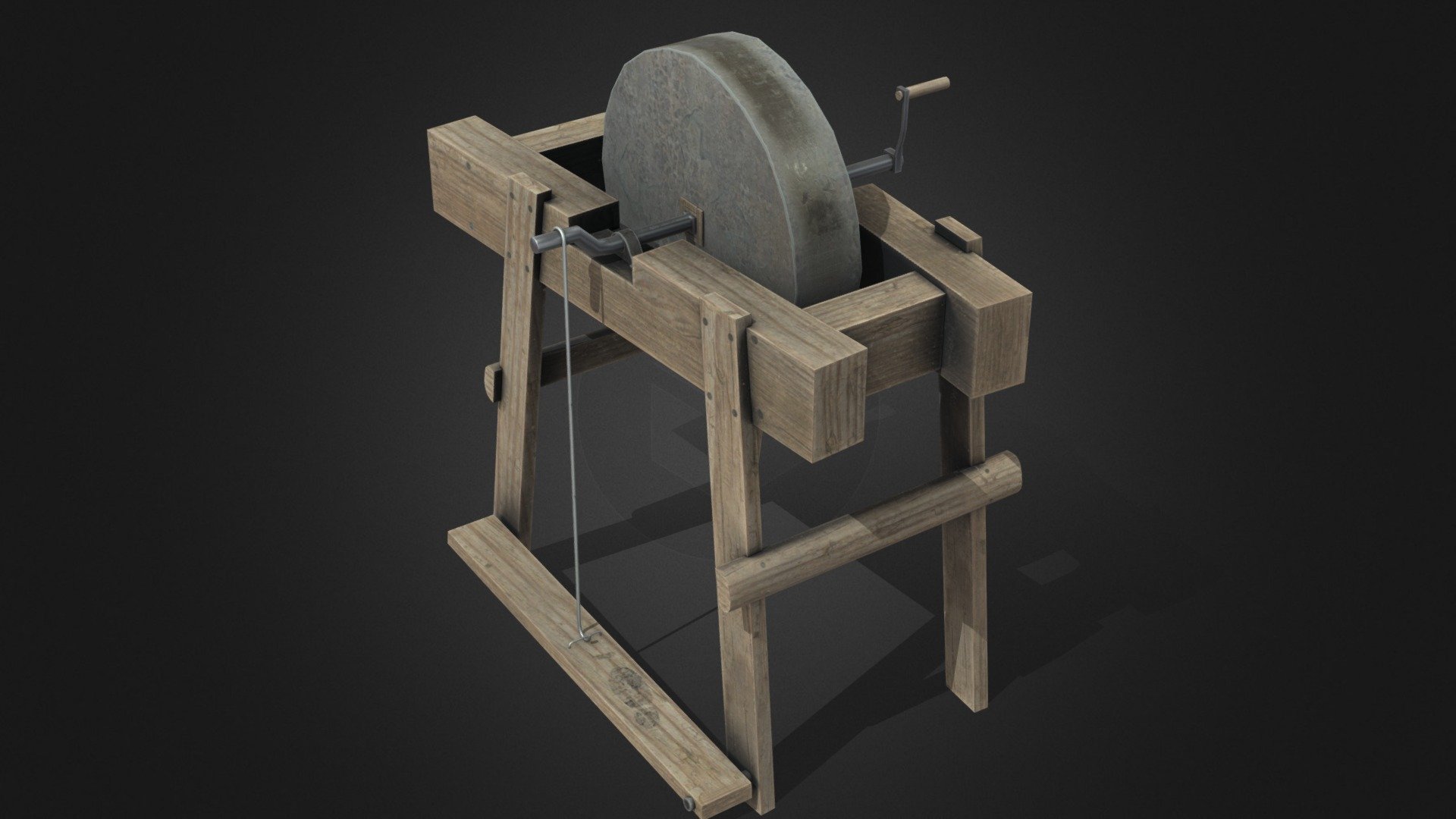 Grindstone Download Free 3D model by Lisov1k [fd14b6c] Sketchfab