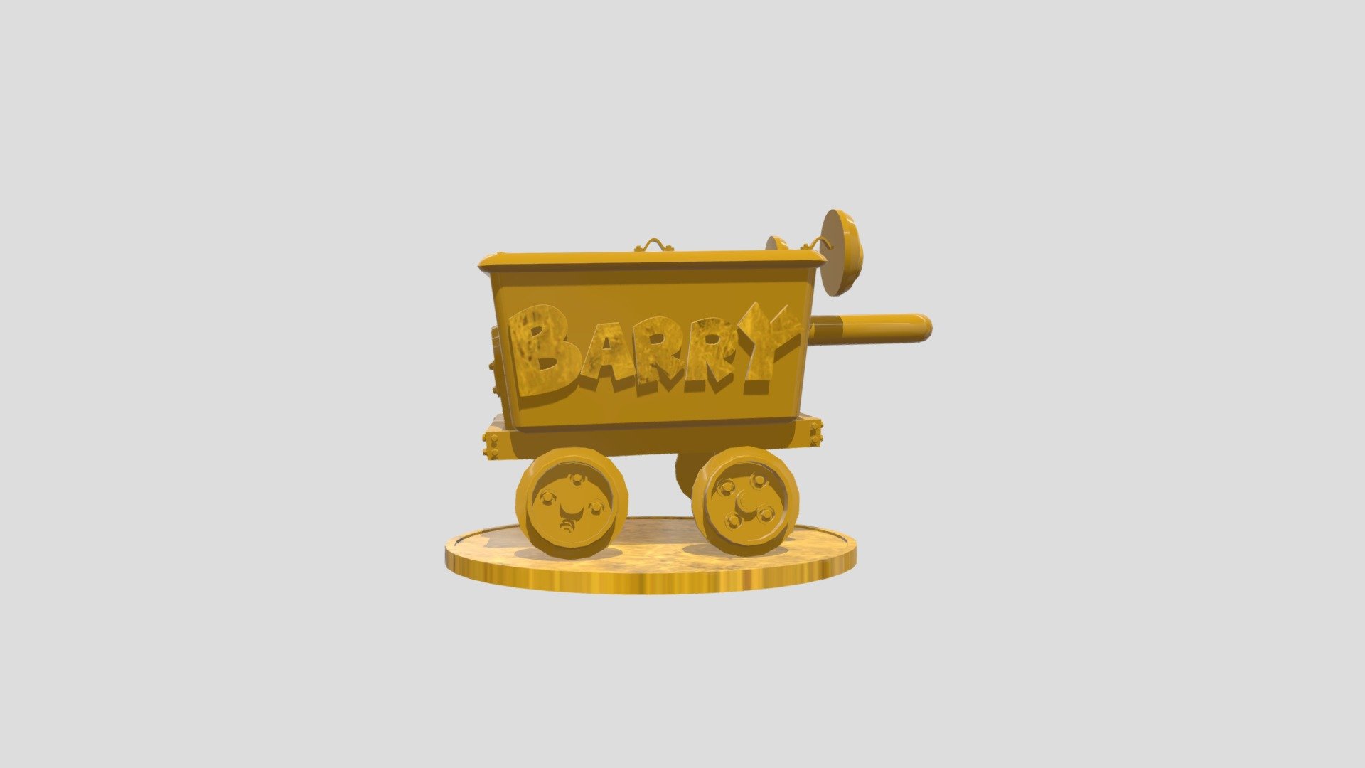 Poppy Playtime  Train/Game Station - Download Free 3D model by