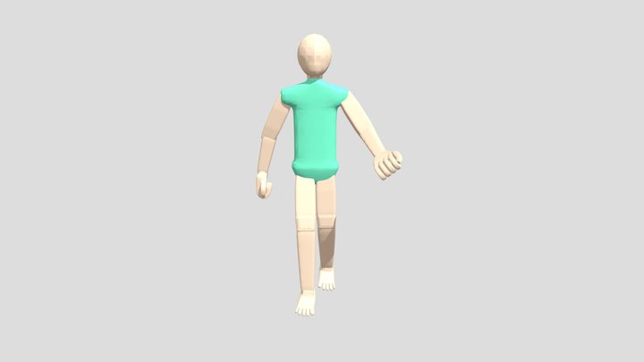 simple body 3D Model