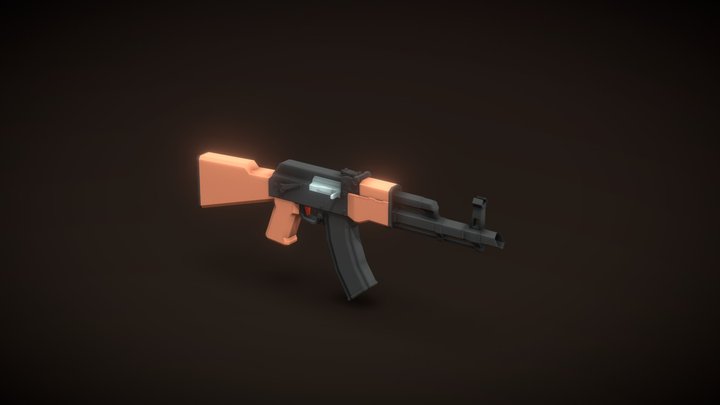 AK-47 – Free 3D Model STL