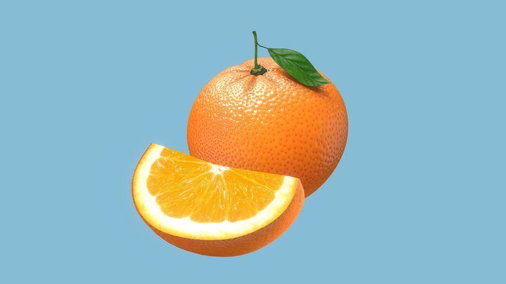 Orange 3D Model