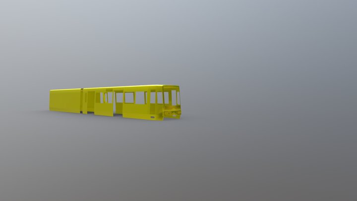 Duewag GT8-100C/2S 3D Model