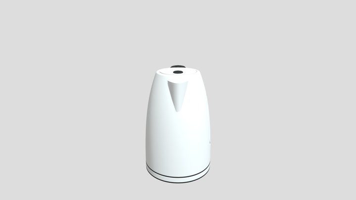 Proyecto Emilia Lara Hervidor Cuerpo Completo 3D Model