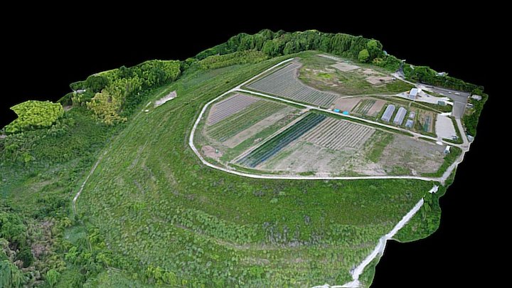 Dream Drone Flying Field 3D Model