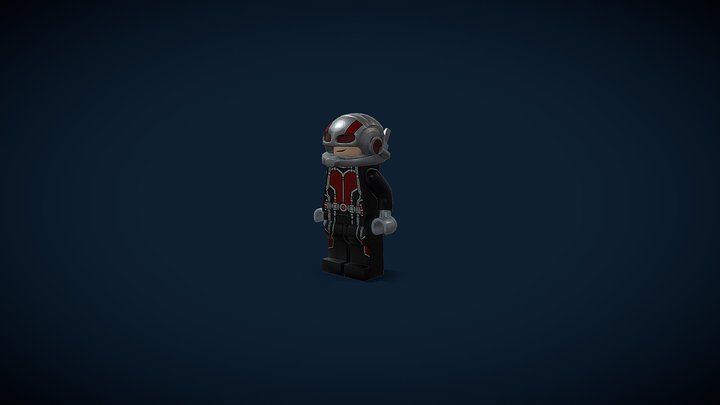 LEGO Ant Man 3D Model