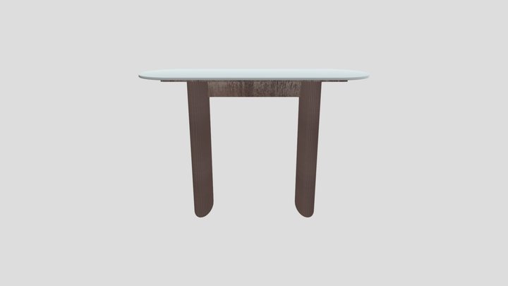 Serwon Marble Console Table – Gratis 3D-model STL
