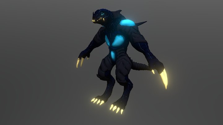 Kaijiu - Slither 3D Model