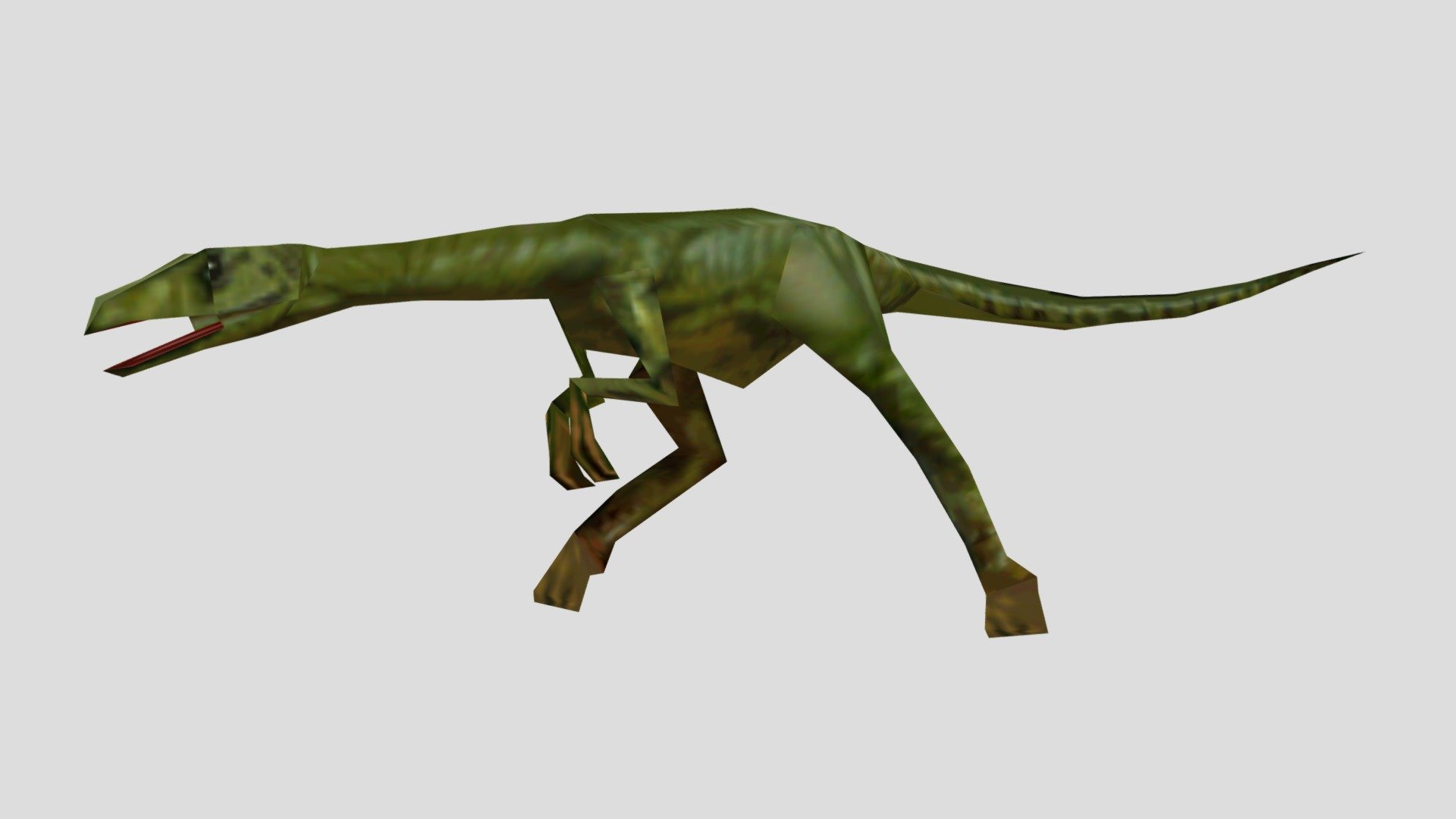 TLW: Jurassic Park(PS1) - Compsognathus - Download Free 3D model by ...
