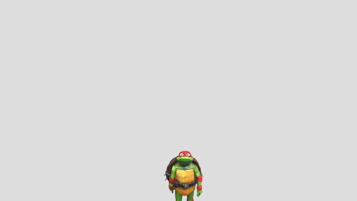Raphael | TMNT Mutant Mayhem 3D Model