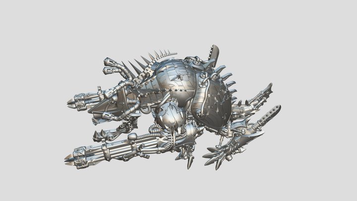 Scarab from the infernal forge bis 3D Model