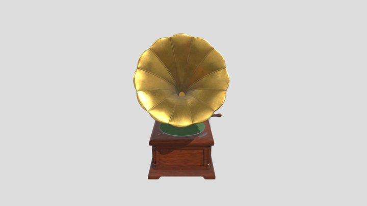 Gramophon 3D Model