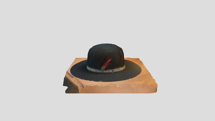 Unique Hat 3D Model