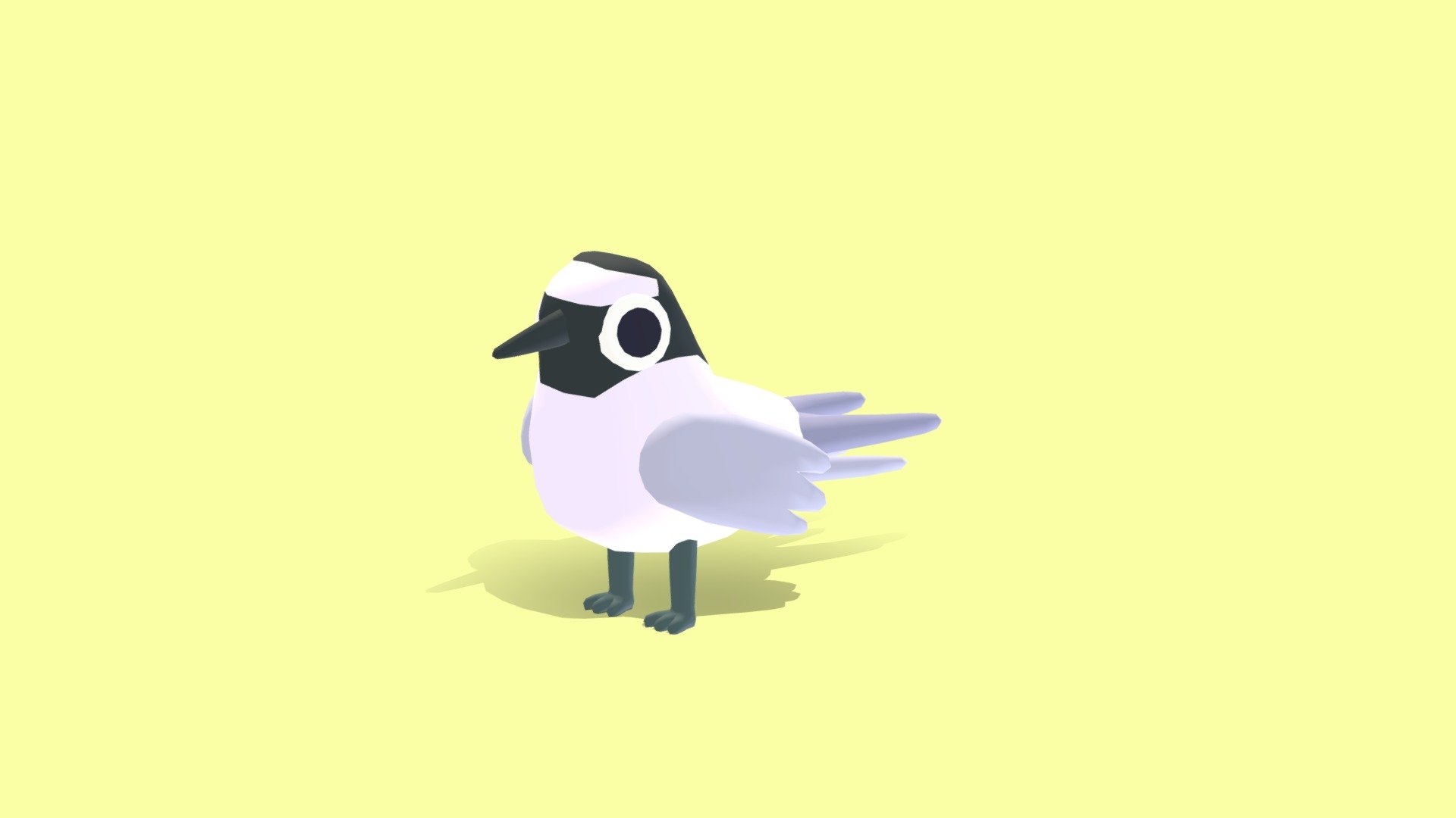Aleutian Tern - Quirky Series — Sketchfab embed 3D viewer
