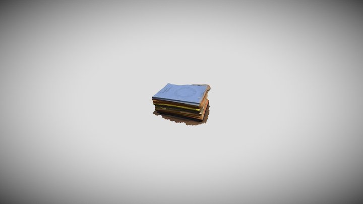 Books Scan 3D Model