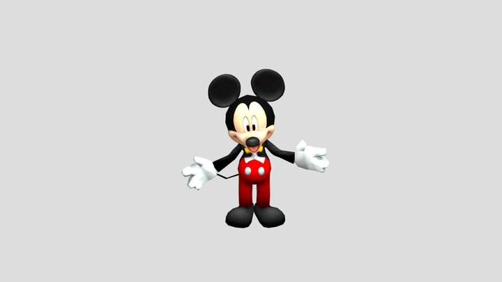 Tuxedo Mickey model 3D Model
