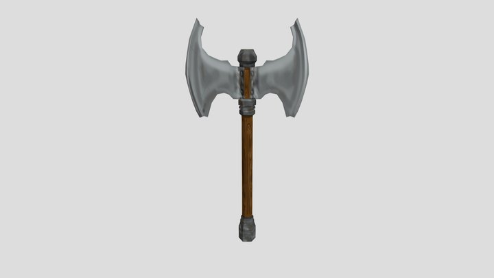Battle Axe 3D Model