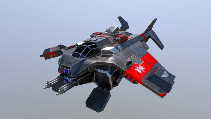 Corvus Black Star 3D Model