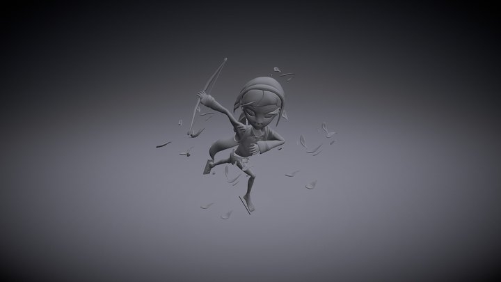 Archer 3D Model