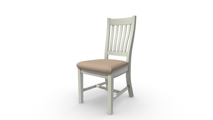 Farmhouse Chair 3D Model