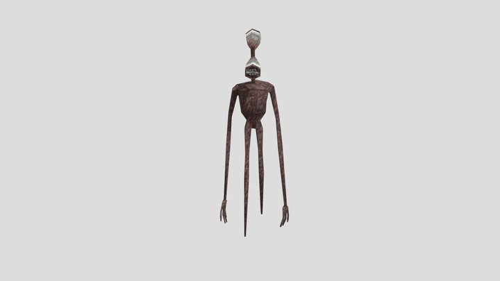 Siren Head 2018 3D Model