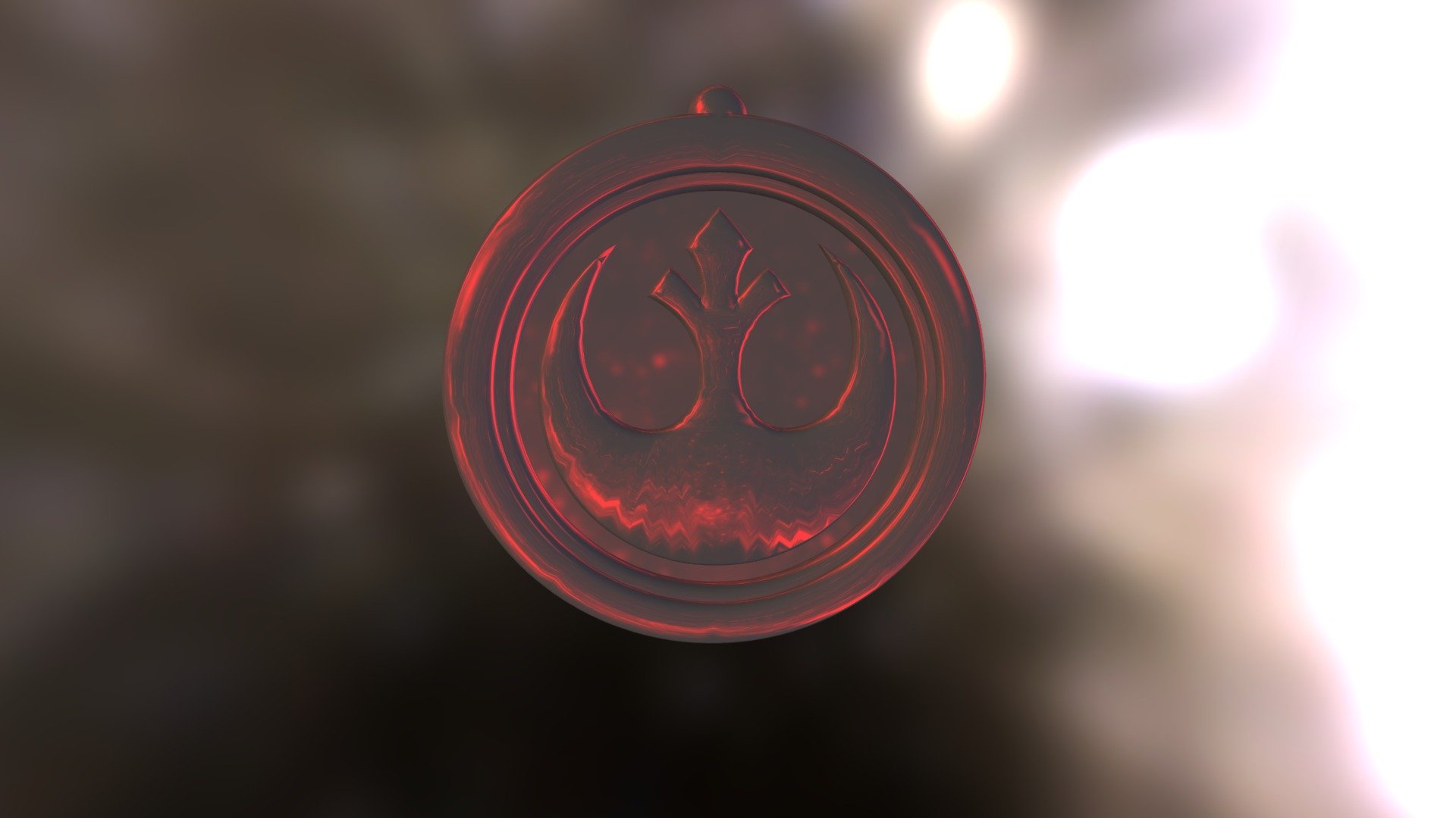 Star Wars Rear View Mirror Hanger 3D model by sisterray [fd21e66