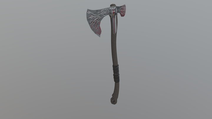Battle axe 3D Model
