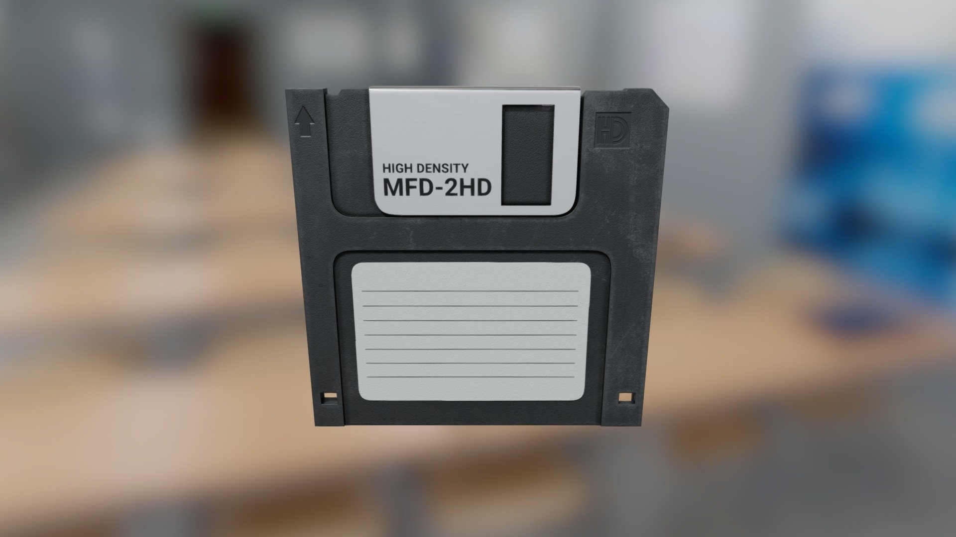 Floppy Disk Download Free 3D model by p1xfx [fd240e4] Sketchfab