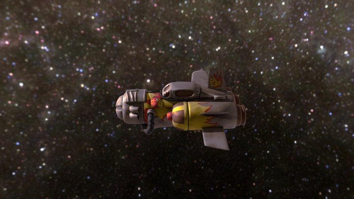 Tmig-226 from Jet's n Guns 3D Model