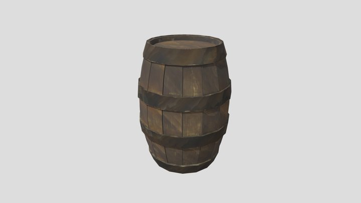 Barrel 3D Model