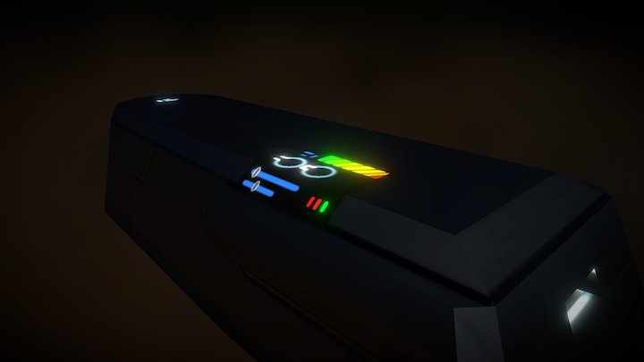 Chest And Contents Full Scene Animated 3D Model