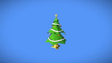 Chirstmas Tree (Decorated) 3D Model
