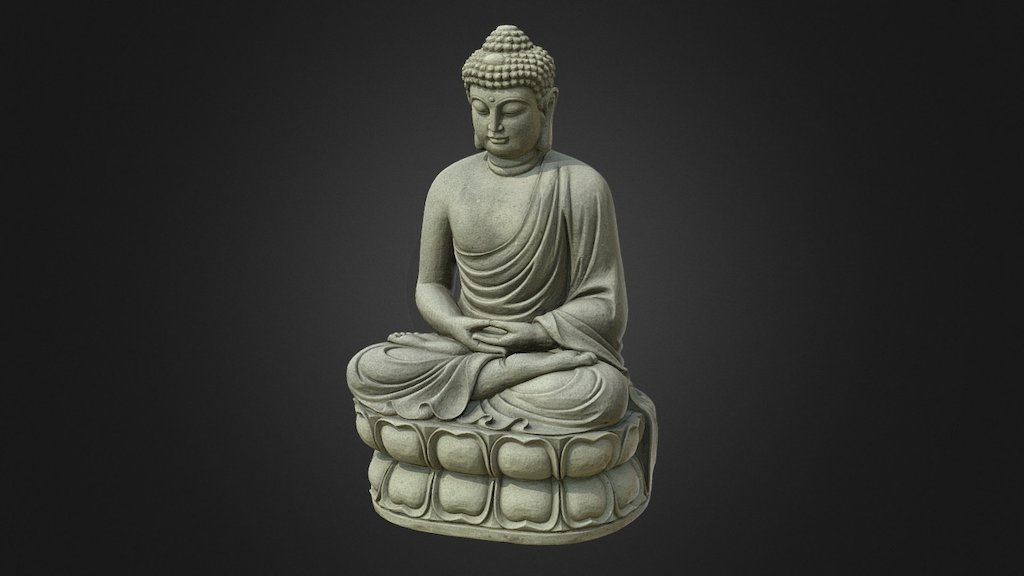 Gautama Buddha - 3D Model By Vlad (@Ssh4) [Fd2663D]