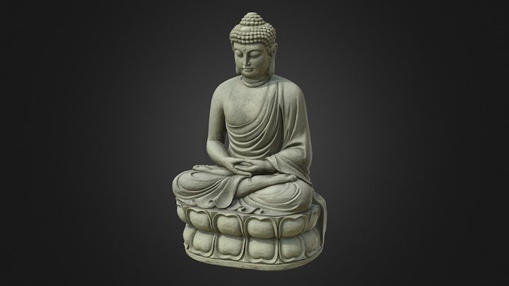Gautama Buddha 3D Model