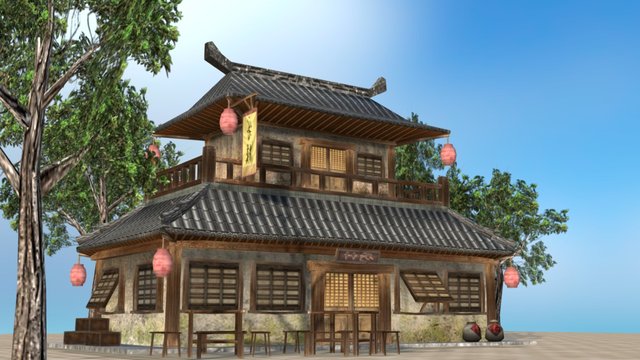 old times house 3D Model