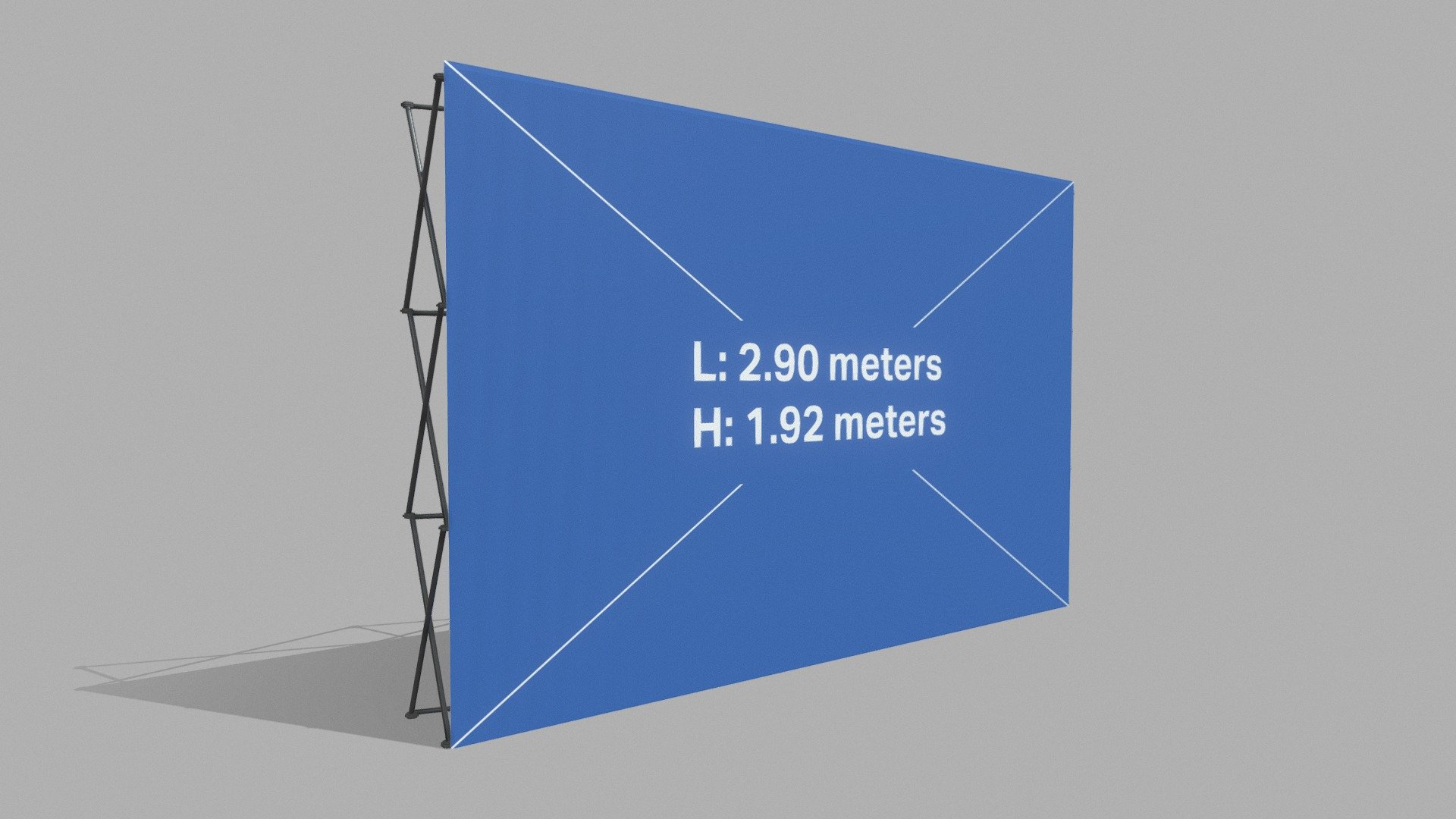 Spider Wall Banner Buy Royalty Free 3D model by CGBee (cg.bee