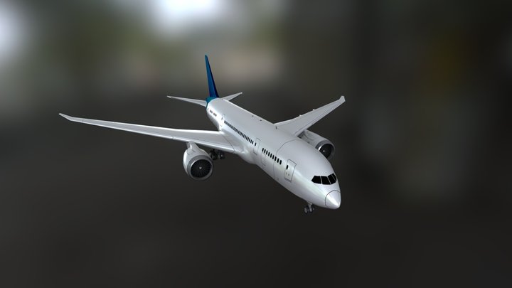 Plane 3D Model